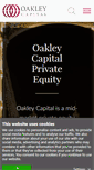 Mobile Screenshot of oakleycapital.com